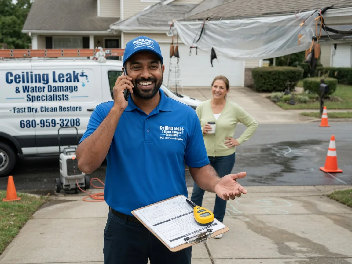 Ceiling Leak Cleanup Dallastown, PA FAQs